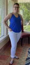 Load image into Gallery viewer, Crop Skinny with Fringe Hem

