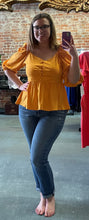 Load image into Gallery viewer, Clara Top in Sungold
