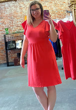 Load image into Gallery viewer, Noela Dress in Cherry Punch
