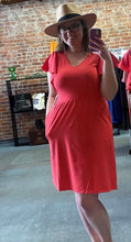 Load image into Gallery viewer, Noela Dress in Cherry Punch
