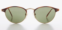 Load image into Gallery viewer, Delicate Browline Oval Lens Vintage Sunglass - Kaia
