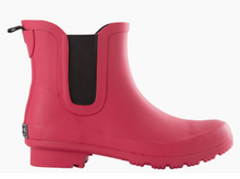 Load image into Gallery viewer, Chelsea Magenta Natural Rubber Rain Boot
