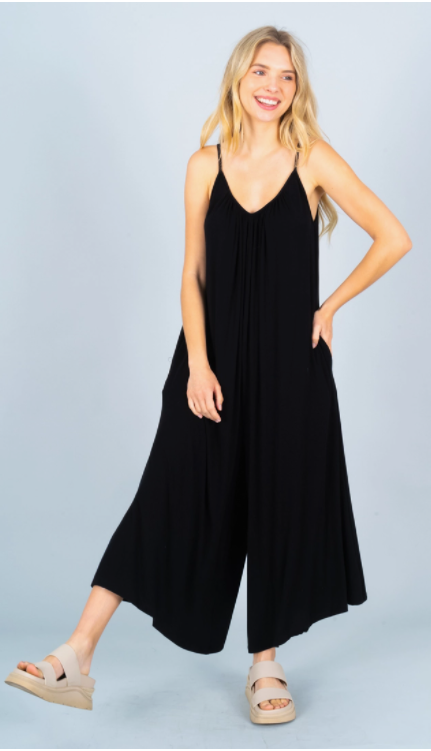 Black Modal Jumpsuit