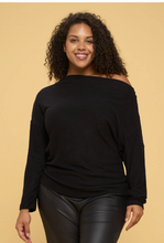 Load image into Gallery viewer, Plus - Knit Off the Shoulder Top
