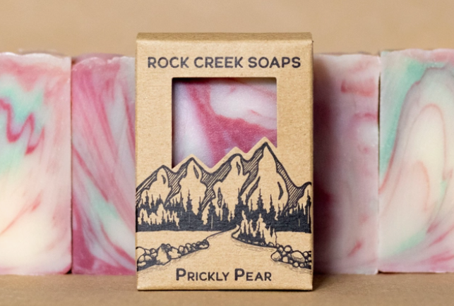 Rock Creek Soap - Prickly Pear - Vegan Bar Soap