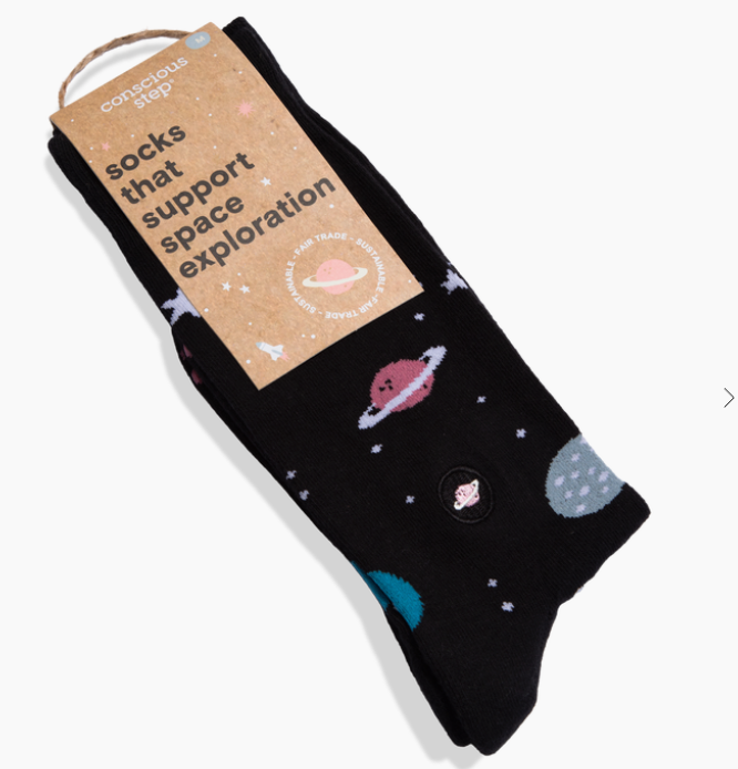 Conscious Step - Socks That Support Space Exploration