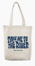 Load image into Gallery viewer, Take Me to the River Canvas Tote
