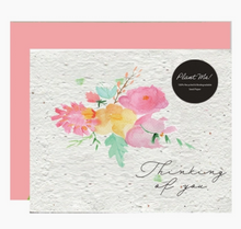 Load image into Gallery viewer, &quot;Thinking of you&quot; - Thoughtful Plantable Greeting Card
