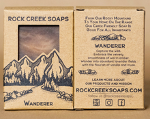 Load image into Gallery viewer, Rock Creek Soaps - Wanderer - Vegan Bar Soap
