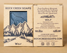 Load image into Gallery viewer, Rock Creek Soap - Wolf - Vegan Soap
