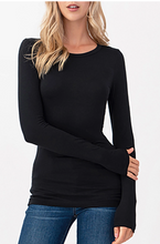 Load image into Gallery viewer, Long Sleeve Modal T-Shirt
