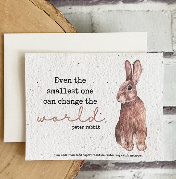 Change the World Plantable Card