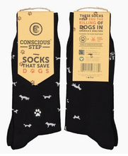 Load image into Gallery viewer, Conscious Step - Socks That Save Dogs
