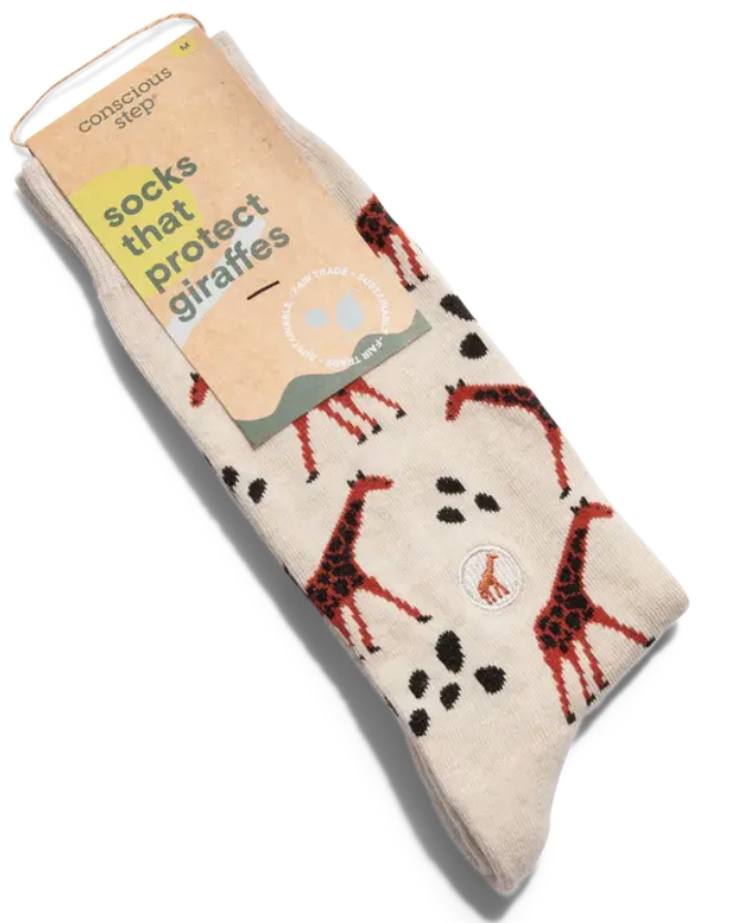 Conscious Step - Socks that Save Giraffes