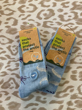 Load image into Gallery viewer, Conscious Step- Socks that Protect the Arctic - Narwhals
