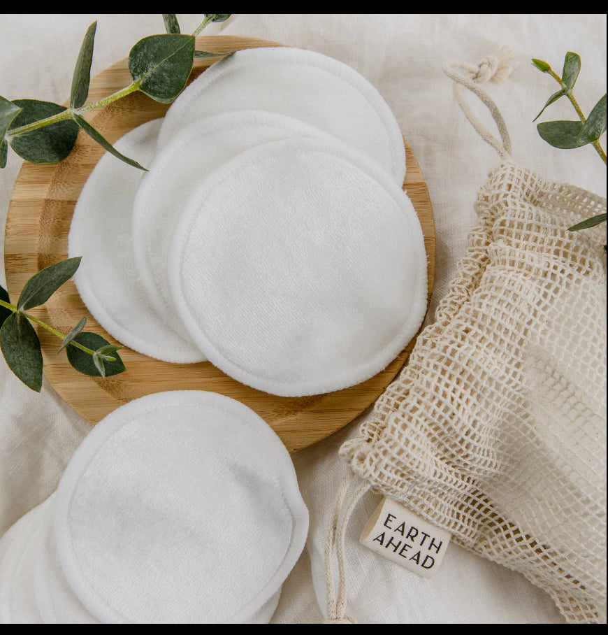 Reusable Bamboo & Velour  Make Up Remover Pads