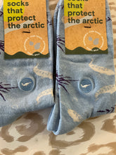Load image into Gallery viewer, Conscious Step- Socks that Protect the Arctic - Narwhals
