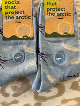 Load image into Gallery viewer, Conscious Step- Socks that Protect the Arctic - Narwhals
