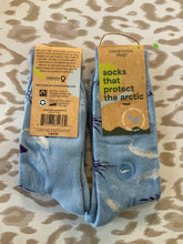 Load image into Gallery viewer, Conscious Step- Socks that Protect the Arctic - Narwhals
