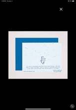 Load image into Gallery viewer, Dog in Wild Flowers - Plantable Greeting Card

