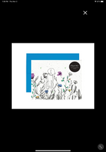 Load image into Gallery viewer, Dog in Wild Flowers - Plantable Greeting Card
